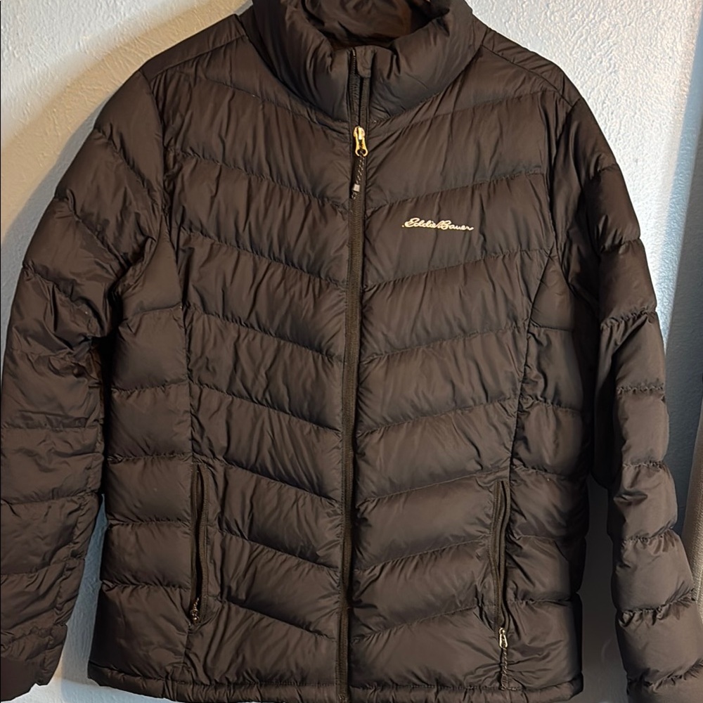 Eddie Bauer Black Puffer Jacket